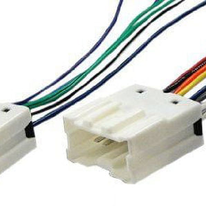 Absolute H702/7550 Radio Wiring Harness for Nisssan 1995-2007 Power 4 Speaker (70-7550, NWH-702)