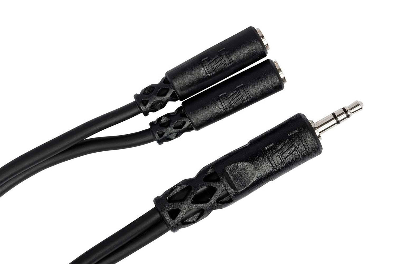 Hosa YMM-232, Y Cable 3.5 mm TRS to Dual 3.5 mm TRSF