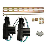 Power door lock actuator motor with hardware components for vehicle installation. Power door lock actuator motor with hardware components for vehicle installation.