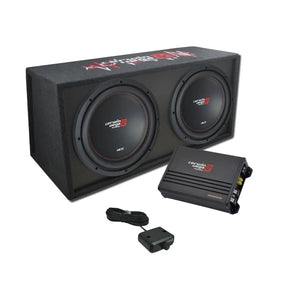 Cerwin Vega BKX212V XED Series Dual 12" Vented Enclosure & Amplifier Bass Package
