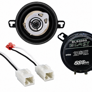 3.5" 2way Dash Corner Speakers Harness Fit Chrysler/Dodge/Jeep/Hyundai 2004-Up