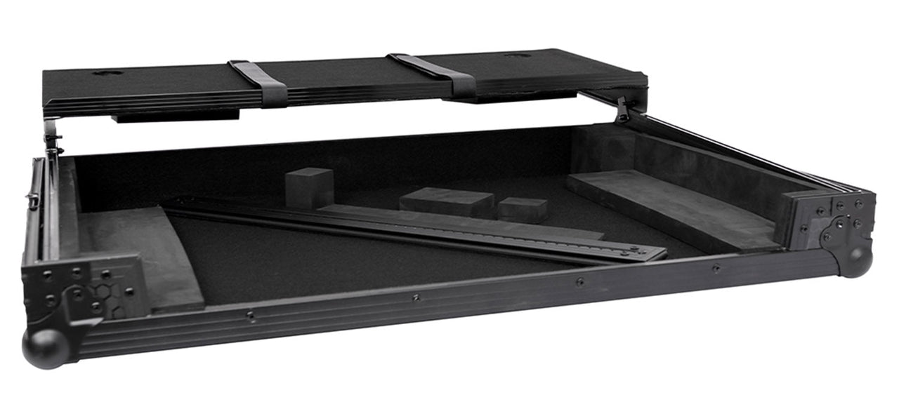 Headliner HL10012 Pitch Black Flight Case for DDJ-FLX10 with Laptop Platform