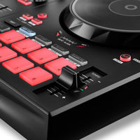 Thumbnail for Hercules AMS-DJC-INPULSE-300-MK2 DJControl Inpulse 300 2-Deck USB DJ Controller for Serato DJ Lite and DJUCED