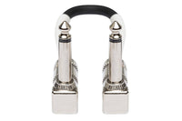 Thumbnail for Hosa CPE-106 Guitar Patch Cable, Hosa Right-angle to Same - 6 in