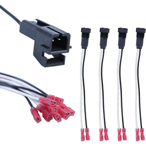 2 Pairs ATSH4568 Speaker Harness Compatible Fit Buick and Chevy 2015