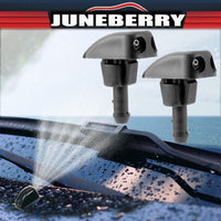 Thumbnail for Adjustable DUAL Hole Windshield Washer Nozzle Wiper Water Spray Jet Universal 3J