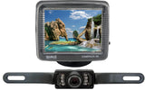 Absolute CAMPACK-36 3.5" LCD Universal Mount Monitor w/ Night Vision Backup Cam showcasing clear display and camera features.
