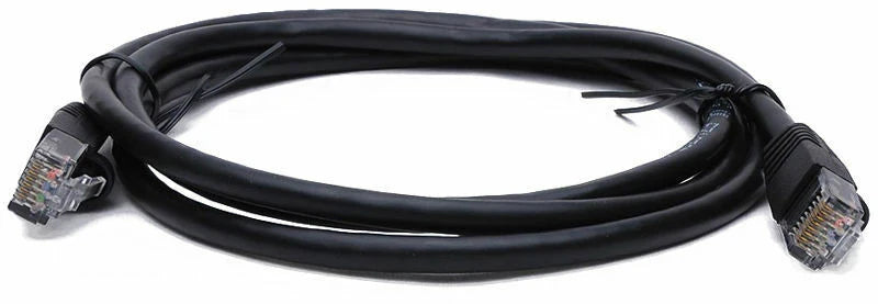 20 American Terminal EPC3BK 3' Cat6a Ethernet network patch cable RJ45 23AWG 600M solid copper wire 3' black