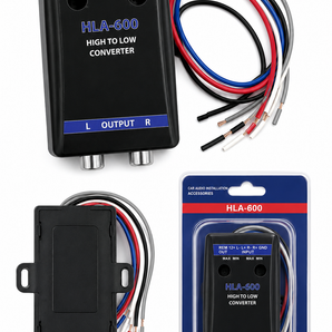 Absolute HLA600 2 Channel High Level to Low Converter Line Output Ground Loop Isolator Built in signal Noise Eliminator