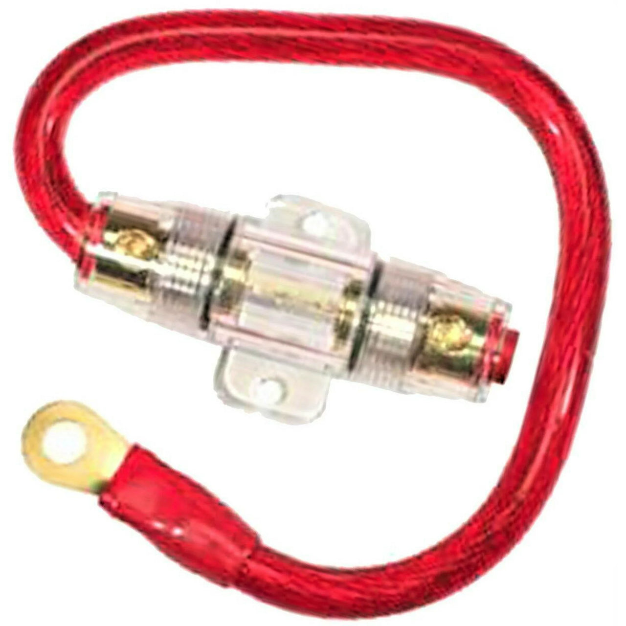 Absolute ANLPKG0RD Power Cable and In-Line ANL Fuse Kit (Red)