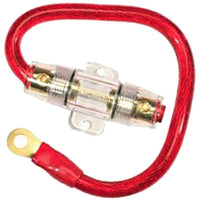 Thumbnail for Absolute ANLPKG0RD Power Cable and In-Line ANL Fuse Kit (Red)