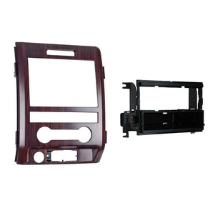 Metra 99-5820CB Single-DIN Car Stereo Mounting Kit - Compatible Fits for Ford F-150 11-12