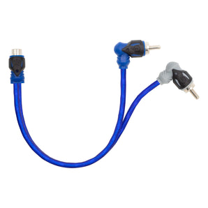 Raptor R4Y1 RCA 2-Channel Audio Cable - Mid Series 1F-2M