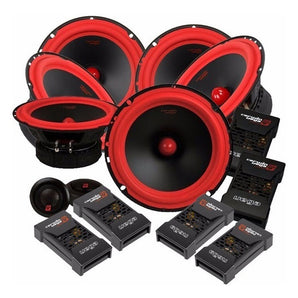 3 Sets Cerwin Vega 2 V465C 6.5" 400W Component & V465 400W 6.5" Coaxial Speakers