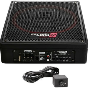 Cerwin-Vega VPAS12-12 Vega Series Shallow Mount Sealed Powered 600W Subwoofer Enclosure