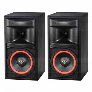 2 Cerwin Vega XLS-6 6.5" 2-Way Bookshelf Speakers