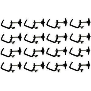 16 CLP-03 Standard C Clamps DJ 1-2" Truss Light Mount 44 lbs Capacity