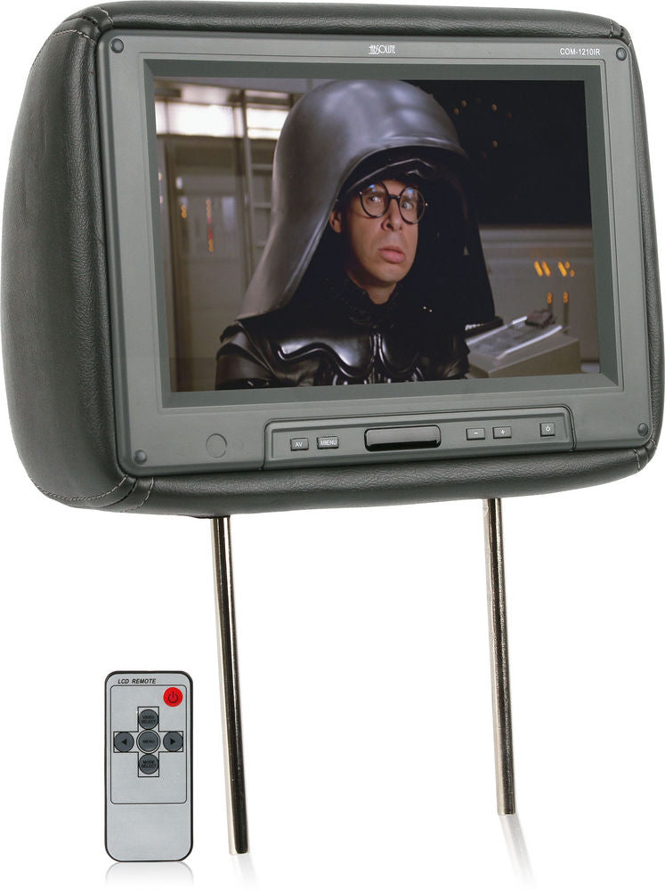 Absolute COM1210IRB 12" Universal Headrest TFT/LCD Monitor W/IR Transmitter