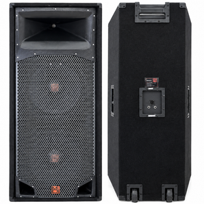 MR DJ COMSD15 Double 15-Inch 5000 Peak Momentary Power Speaker with 2-Inch 780W RMS Titanium Driver