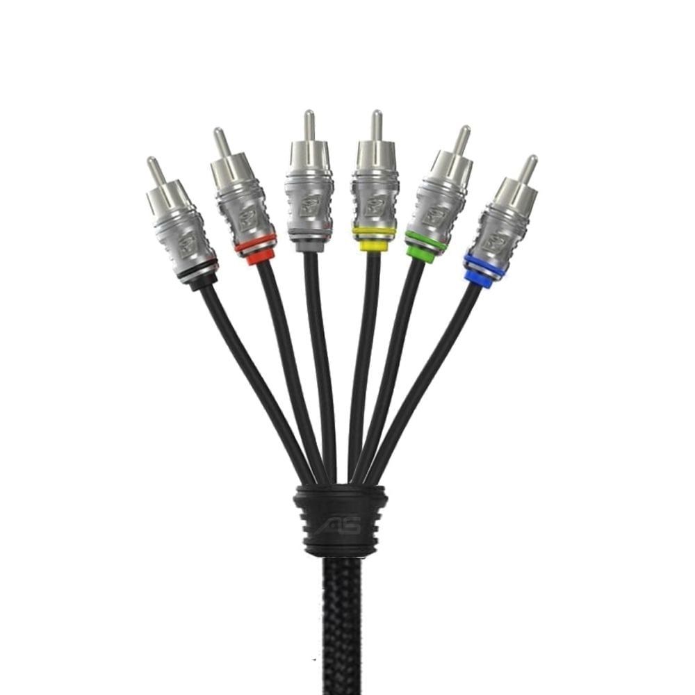 Cerwin Vega RS617 STROKER Series 6-Channel 17ft RCA Cable