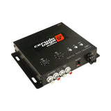 Cerwin-Vega CVM1 Digital Bass Reconstruction Processor with box and accessories, featuring Epicenter Enhancer and equalizer.