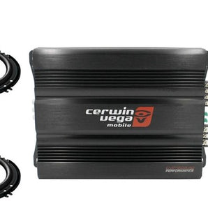 Cerwin Vega CVP1600.4D 1600W 4-Ch + 2 Pioneer TS-F1634 6.5" Speaker + 4G AMP Kit