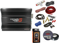 Thumbnail for Cerwin Vega CVP1600.4D 1600 Watts 4-Channel Class-D Amplifier + Amp Kit + Mobile Bracket & Tape