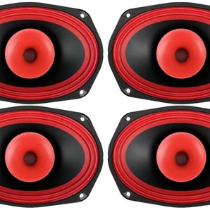 4 Cerwin Vega CVPX69 CVPX Series 6"x9" 2-Way Full Range Speaker w/Horn Tweeter