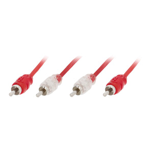 Raptor R3R18IN RCA 2-Channel Audio Cable - Vice Series 1.5 Feet
