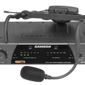 Samson SW7A7SQE-K2 AirLine 77 Wireless System Qe Fitness Headset