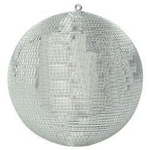 MR DJ MB20 20" mirror ball covered in 1/4-inch mirrored glass + Motor