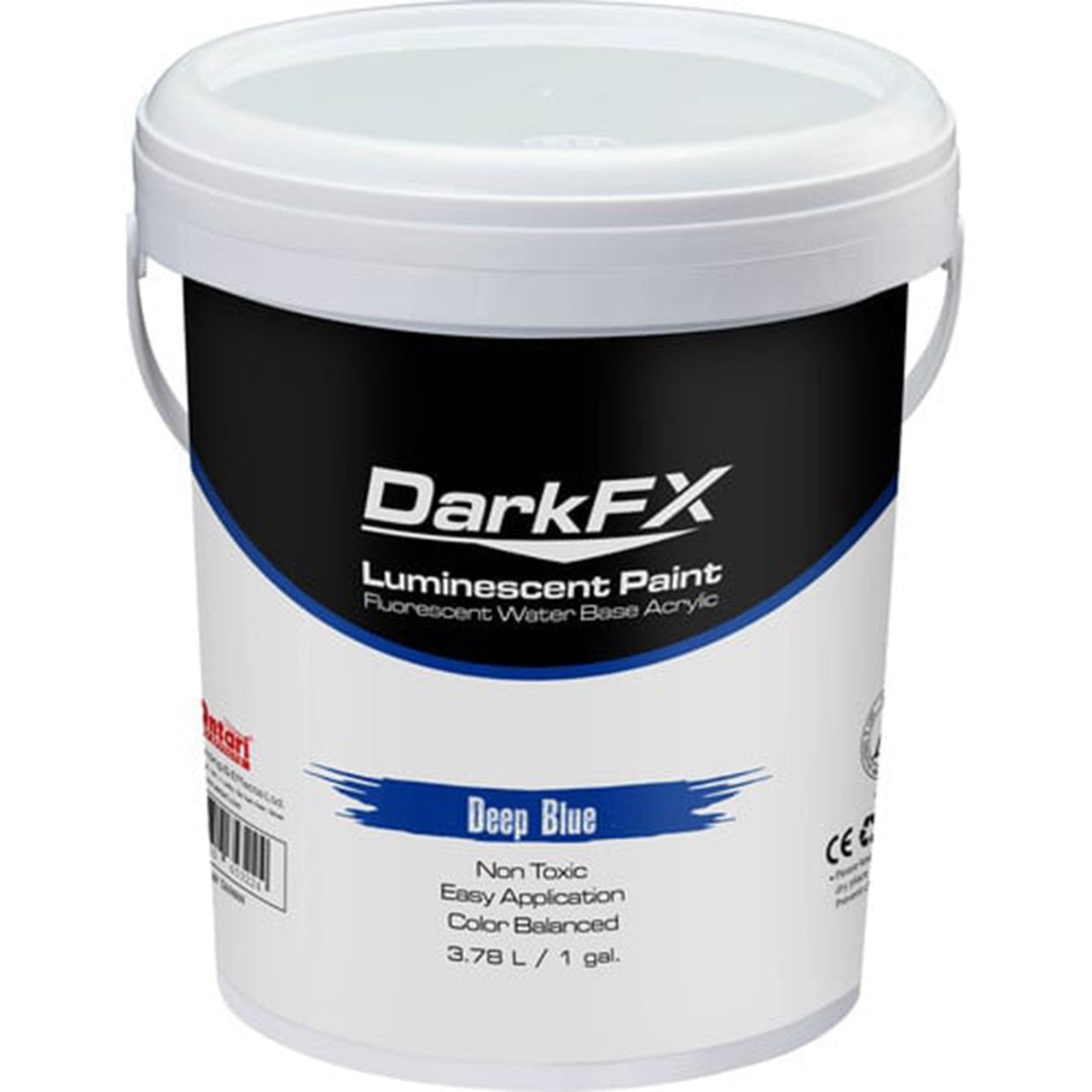 Antari DFX-VL1GL-DBL, Deep Blue UV Fluorescent Paint - 1 Gallon