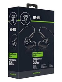 Thumbnail for Mackie MP-120, Single Dynamic Driver Professional In-Ear Monitors