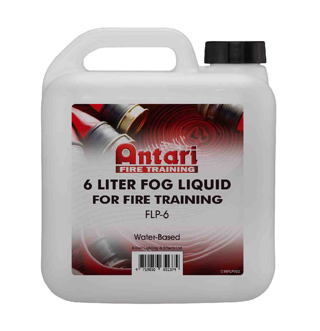 Antari FLP-6 Fire Training Fog Fluid - 6L Bottle