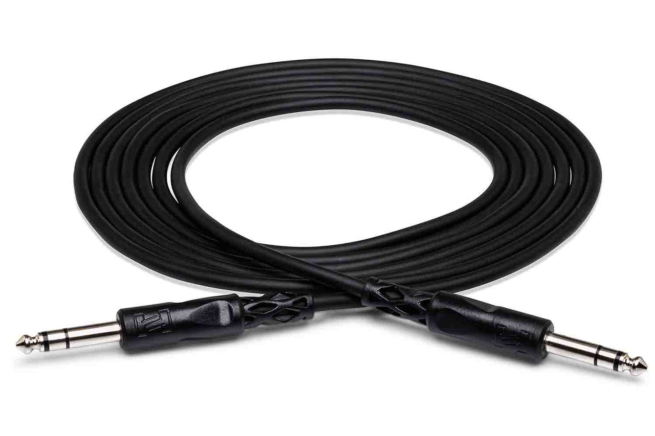 Hosa CSS-110 Balanced Interconnect Cable 1/4-inch TRS Male to 1/4-inch TRS Male - 10 FT