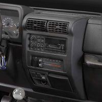Thumbnail for Metra 95-6549 Double DIN Dash Kit Compatible Fits Jeep Wrangler TJ 1997-2002