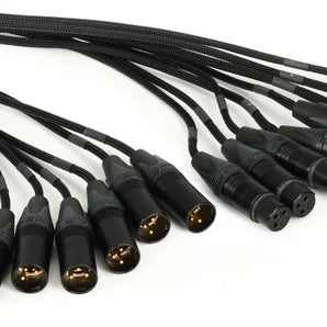 Mogami GOLD 8 XLR-XLR-100 8-channel XLR Male to XLR Female Snake Cable - 100 foot