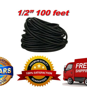 The Install Bay by Metra SLT12 1/2" Diameter 100' Feet Coil Split Loom Tubing