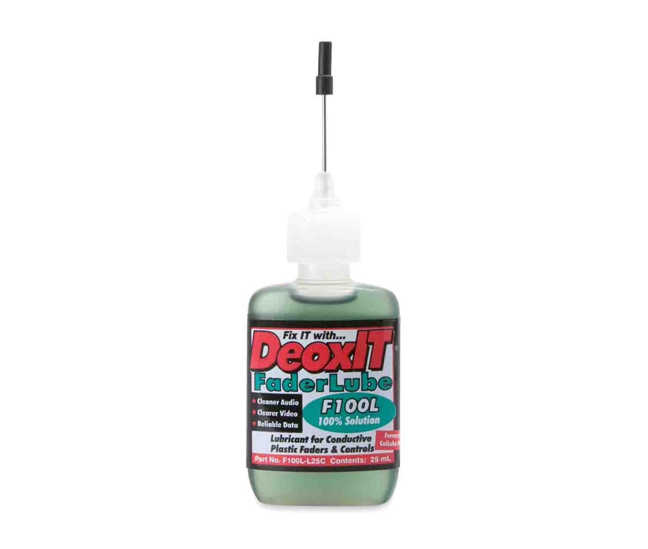 Hosa F100L-L25C, Caig DeoxIT FaderLube, 100% Dropper, 25 ml