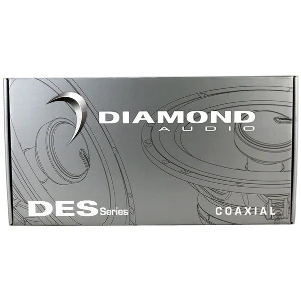 Diamond Audio DES652 6.5“ 2-Way Coaxial Speaker with 25mm Aluminum Dome Tweeter