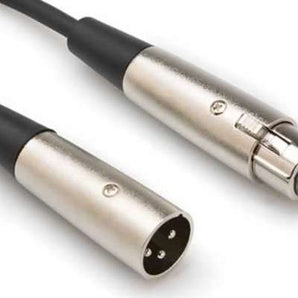 Hosa DMX-306 DMX512 Adaptor, XLR3M to XLR5F - 6 Inch