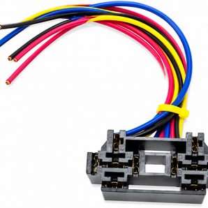 American Terminal BRS-3000 5-PIN Wire SPDT Interlocking Wire Bosch Relay Socket