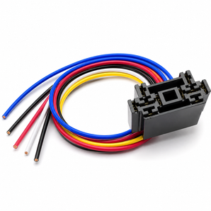 American Terminal BRS-3000 5-PIN Wire SPDT Interlocking Wire Bosch Relay Socket