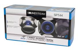 Soundstream SPT.40 3.85" Pro Audio Super Bullet Tweeter 200W (Pair)