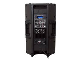 MR DJ SYNERGY15 15" 2-Way PA Powered Active Speaker System 4500W Audio Bluetooth USB KTV Speaker