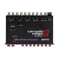 Thumbnail for Cerwin-Vega EQ-770 7-Band Graphic EQ with Parametric E Auxiliary Input