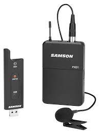 Samson XPD2 Lavalier USB Digital Wireless System with Lavalier Microphone and USB Stick Receiver, Works with Computers and Samson Expedition Portable PA Systems