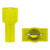 Install Bay 3MYNMD250F 3M™ Yellow Nylon Male Quick Disconnect 12-10 AWG .250