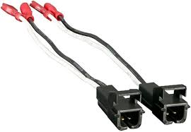 2 Pair Metra 72-4568 GM Speaker Plug Wire Harness Aftermarket Speakers Replace Factory