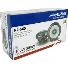 Alpine R2-S65 6.5" R-Series 2-Way 4-Ohm Coaxial Car Speaker